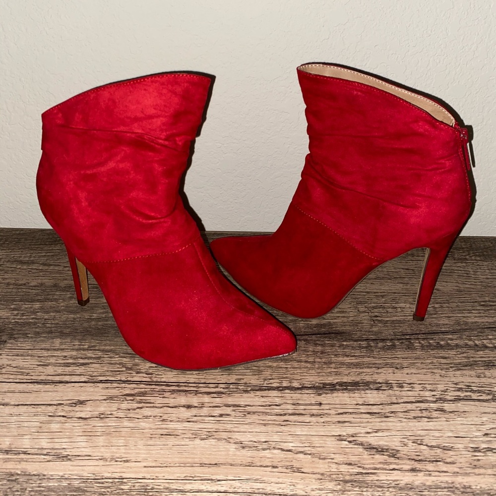 Michael Antonio Red Booties